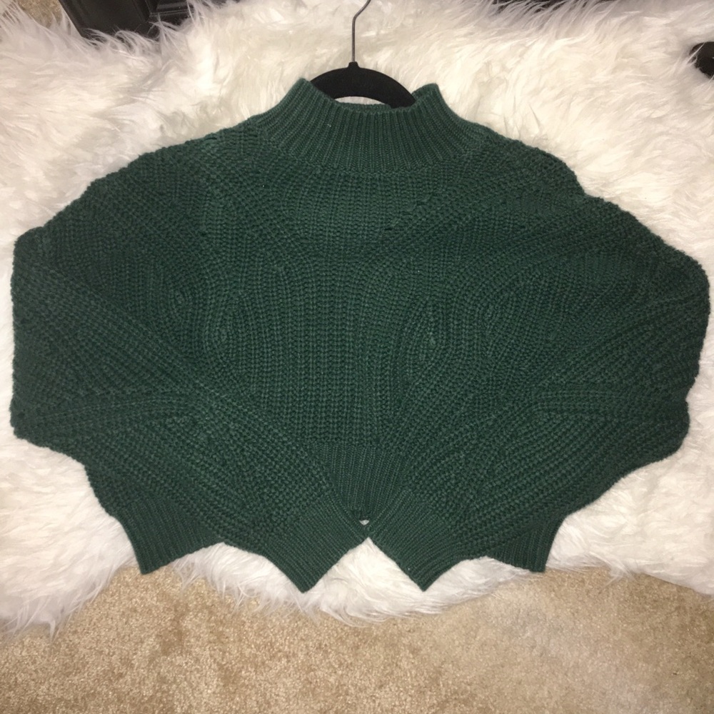 Kendall/Kylie mock neck sweater